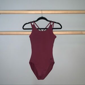 Used Maroon CAPEZIO ABT LEOTARD (Small)